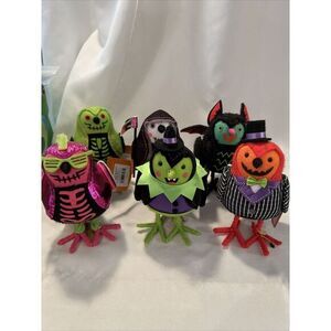 Target‎ Spritz Birds Halloween 2024 Set Of 6 Birds NEW